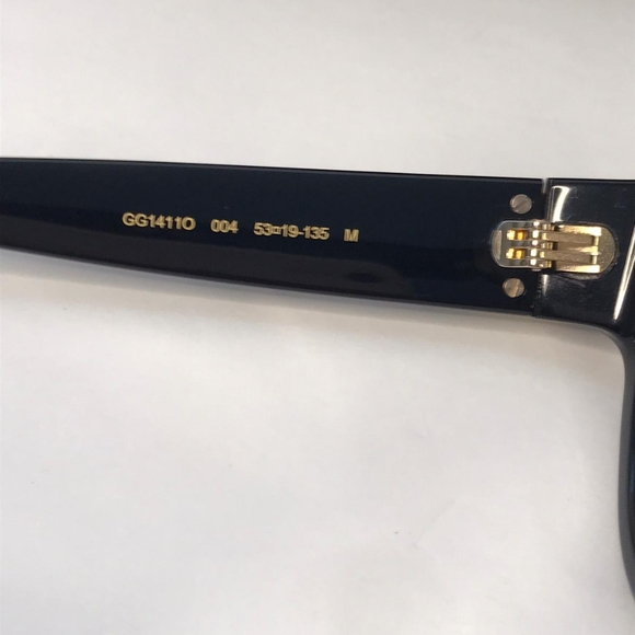 New - 💯original Gucci Demo Square Ladies Eyeglasses GG1411O 004 53. - Picture 12 of 12
